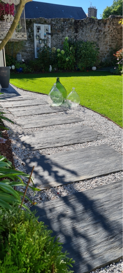 Les Jardins Dagapanthes Paysagiste Avranches Maconnerie Paysagere 5